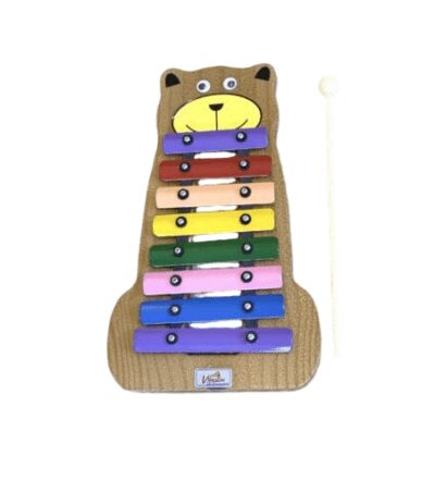 Metalofone Urso Colorido