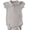 Camiseta Body Gola Redonda Manga Curta