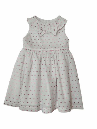 Vestido Decote Prega