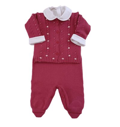 Conjunto Maternidade Canelado Rococo