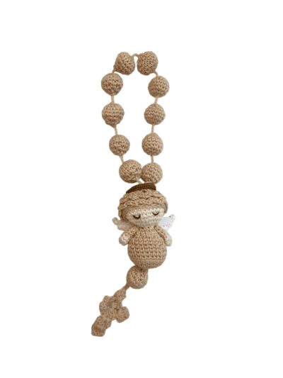 Terço Anjinho Amigurumi