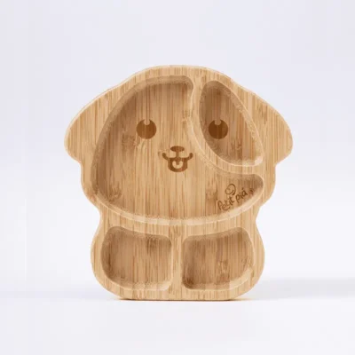 Prato de Bambu Cachorro
