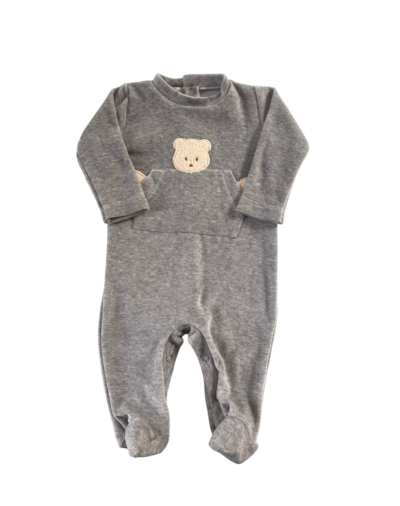 Macacão Bolso Canguru Ursinho