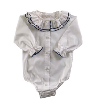 Body Bata Gola 2 Babados Pico