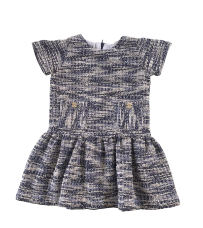 Vestido Tweed Bolsinho