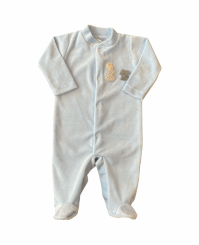 Macacão Plush Urso e Esquilo