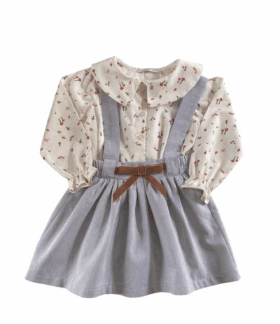 Conjunto Salopete com Bata
