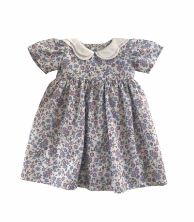 Vestido 2 Gola Pétalas