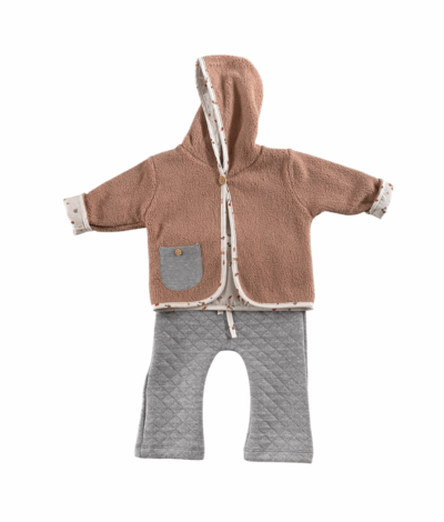 Conj. Bebe Fem.Urso Polar