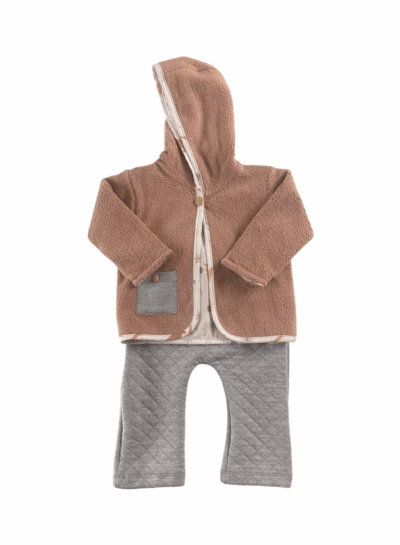 Conj. Bebe Masc Urso Polar