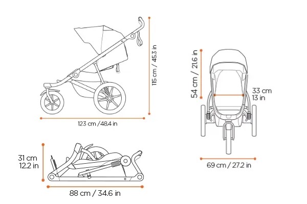 Carrinho Urban Glide 3 Rodas - Imagem 8
