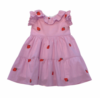 Vestido Carmem Gola Babado