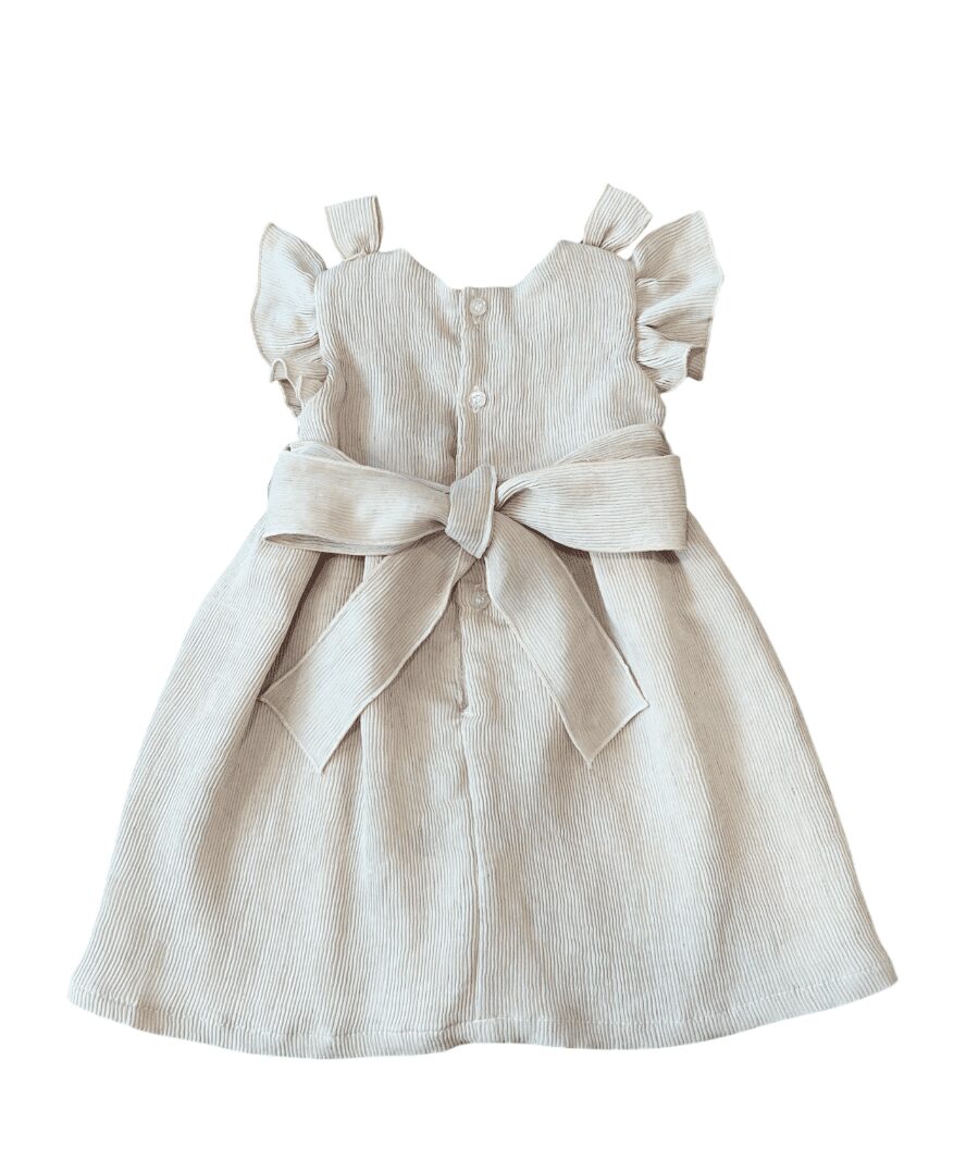 Vestido Plissado Laços - Imagem 2