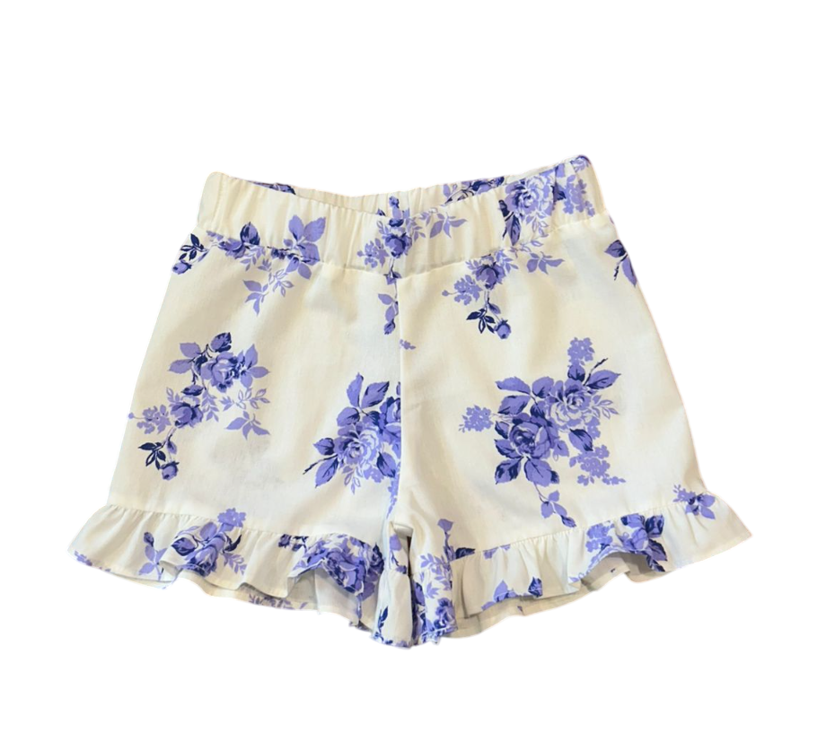 Conj. Bata e Shorts Lavanda - Imagem 5
