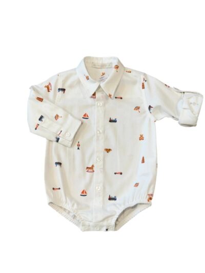 Body Camisa Lucca Estampado