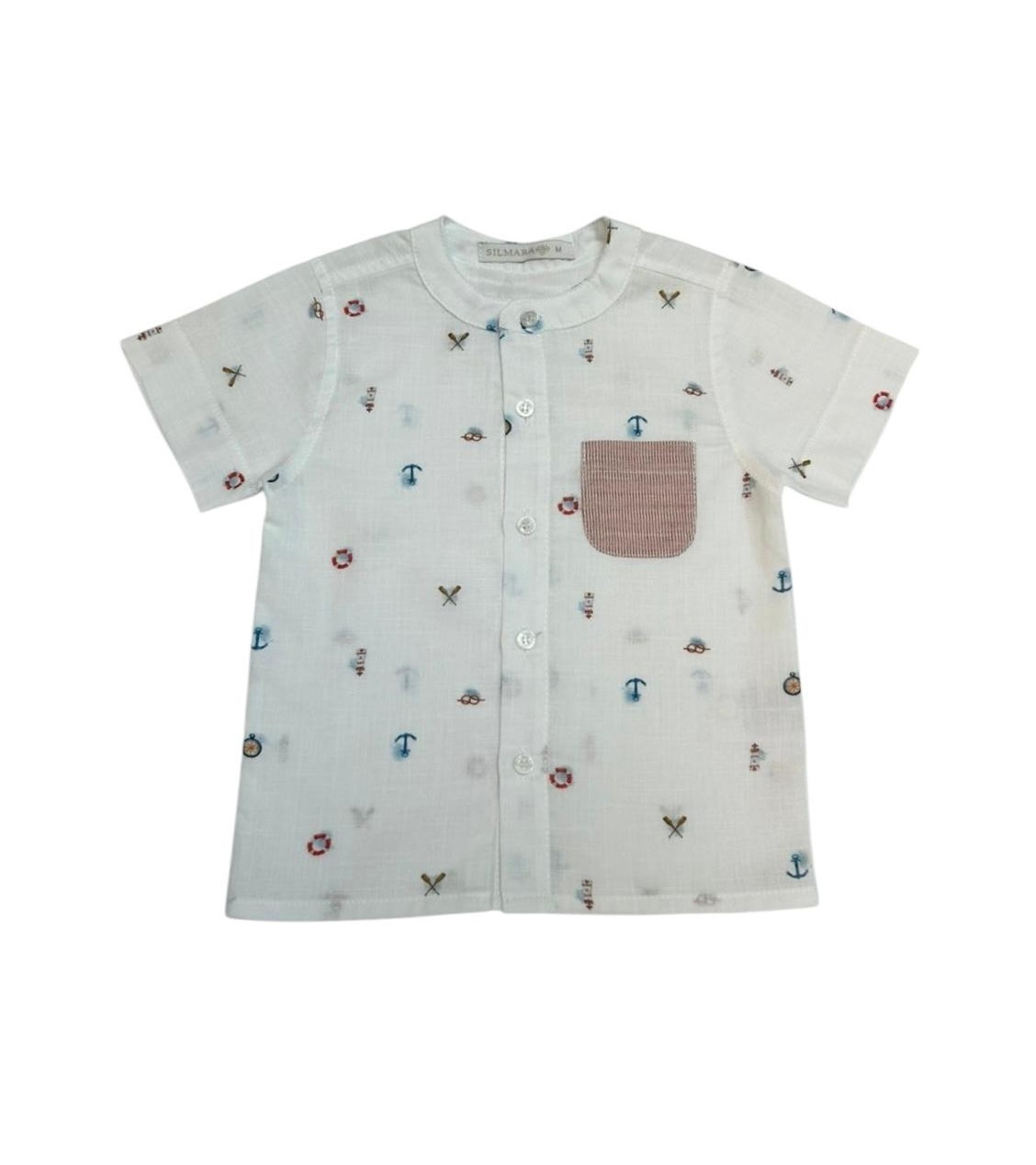 Conjunto Bata e Shorts Navy - Imagem 2