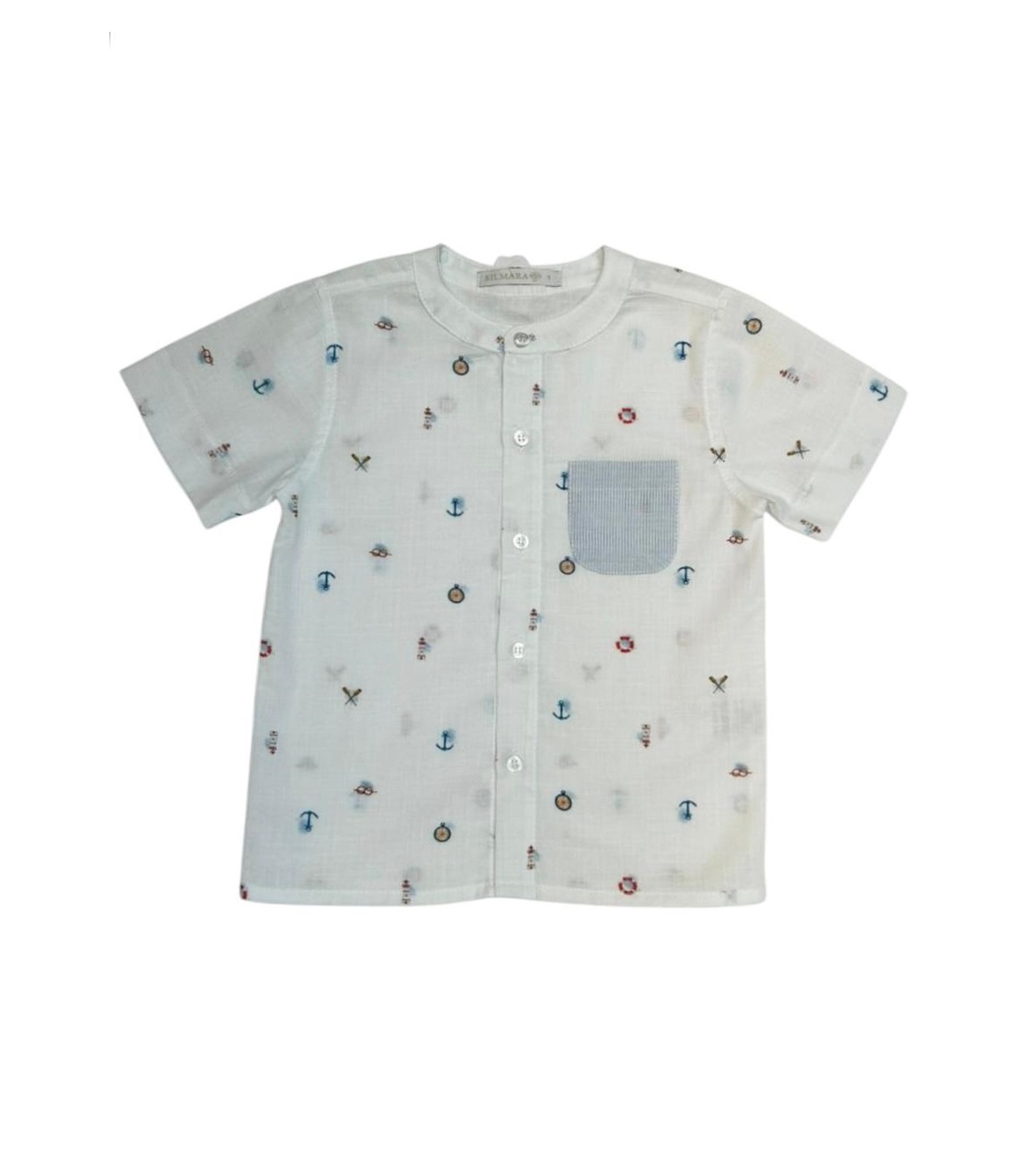 Conjunto Bata e Shorts Navy - Imagem 7