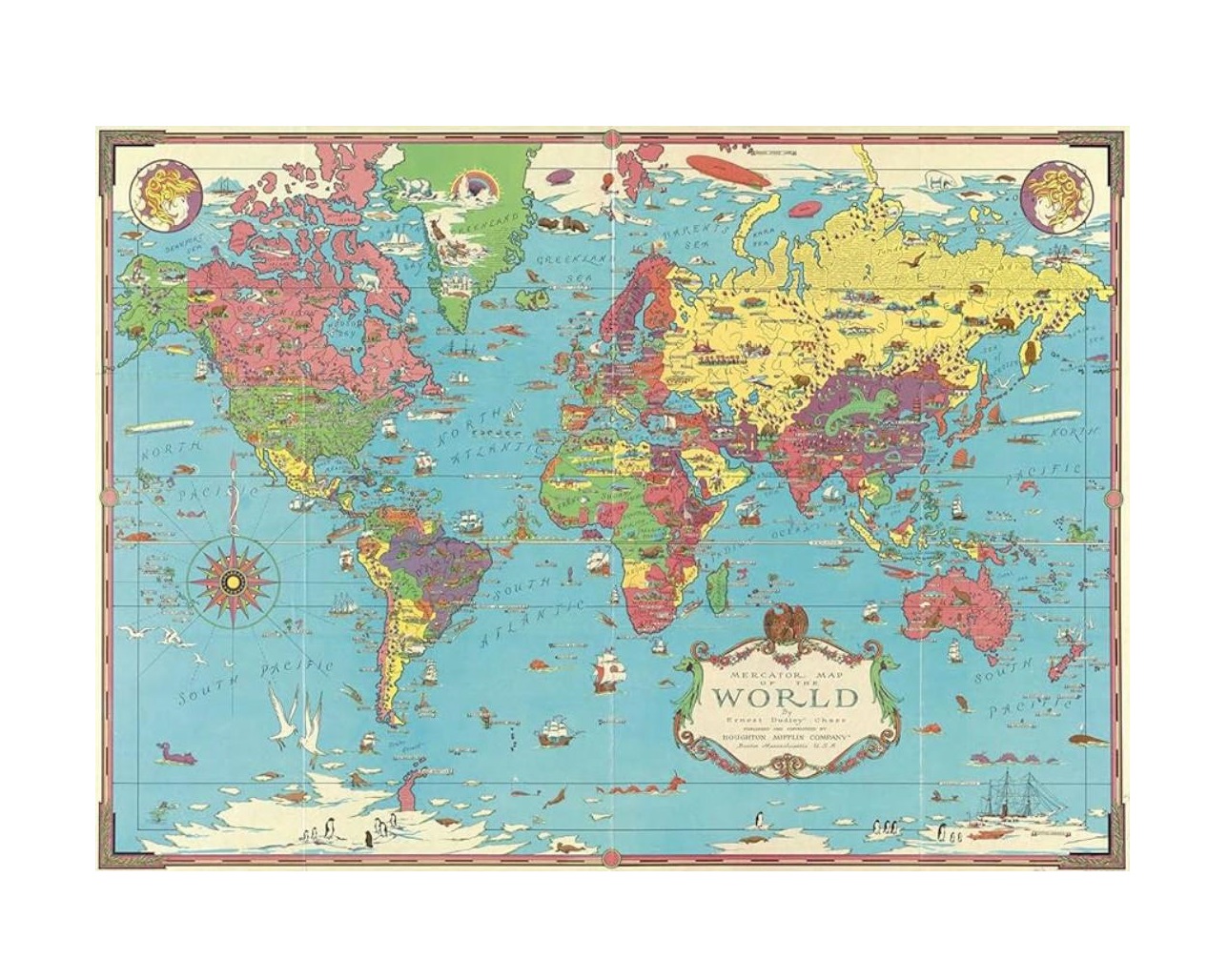 Quebra Cabeça Mapa do Mundo - Imagem 3