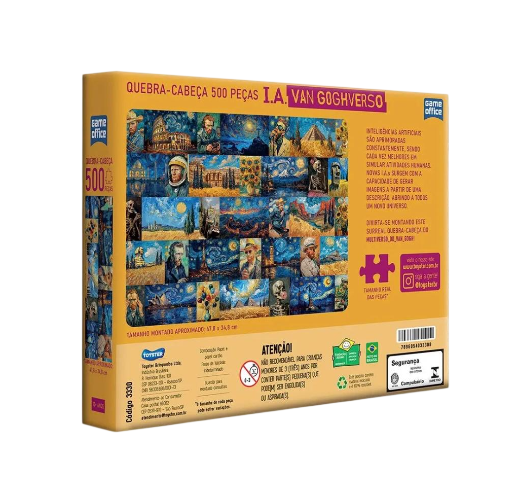 Quebra Cabeça Vangoghverso - Imagem 2