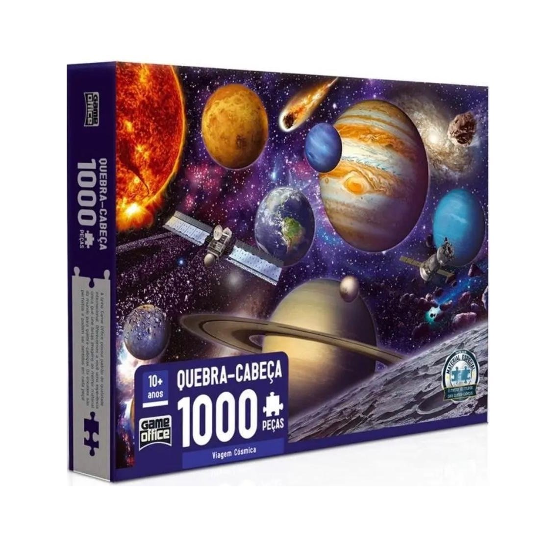Quebra Cabeça Viagem Cósmica