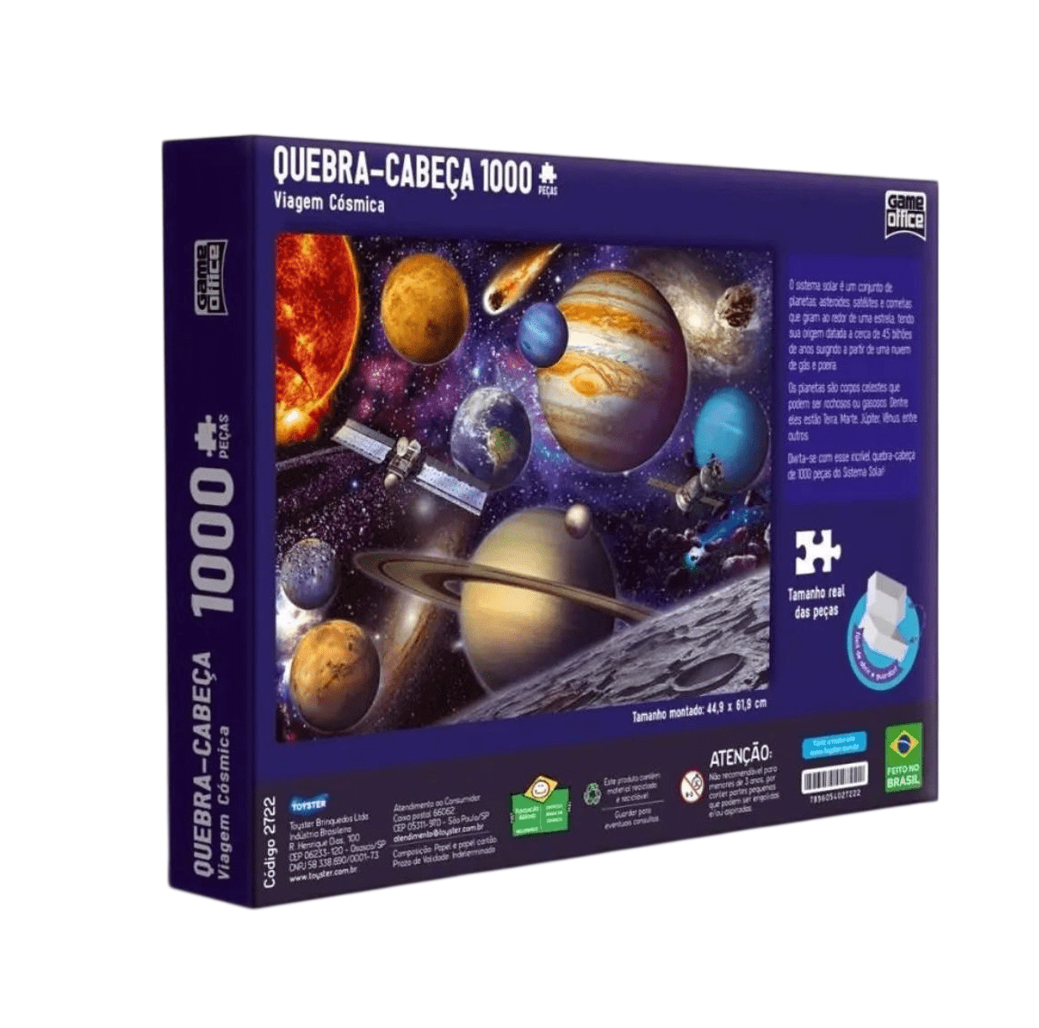 Quebra Cabeça Viagem Cósmica - Imagem 2