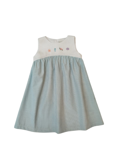 Vestido Pala Fundo do Mar