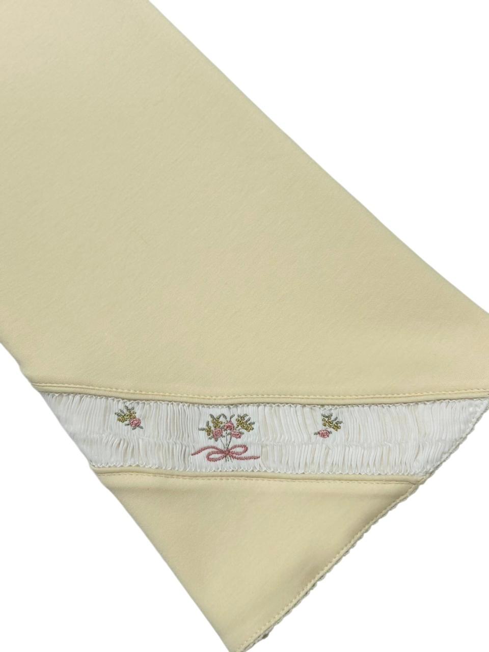 Manta Faixa Smok Buquet Flores - Imagem 2