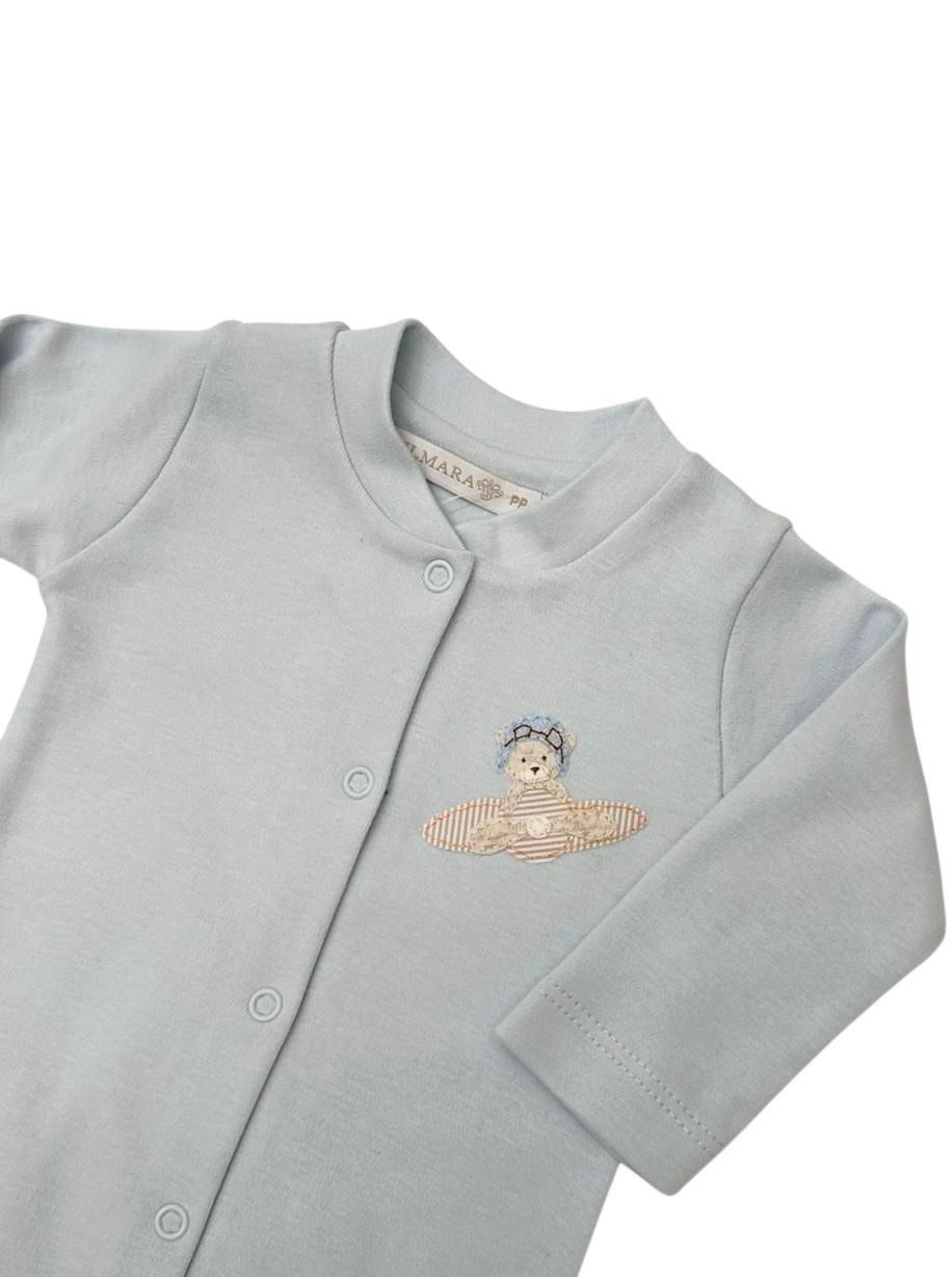 Macacão Básico Urso Avião - Imagem 2