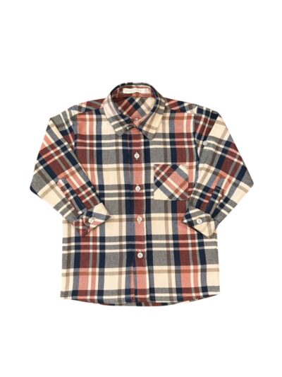 Camisa Flanela  Bolso Quadrado