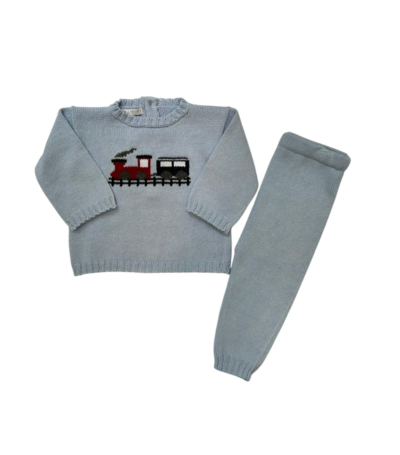 Conjunto Tricot Trem