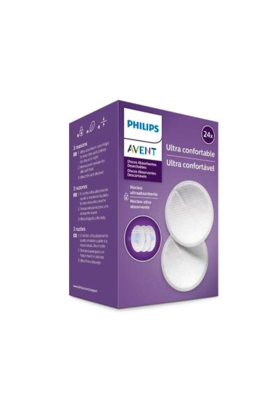 Absorvente para seios descartáveis