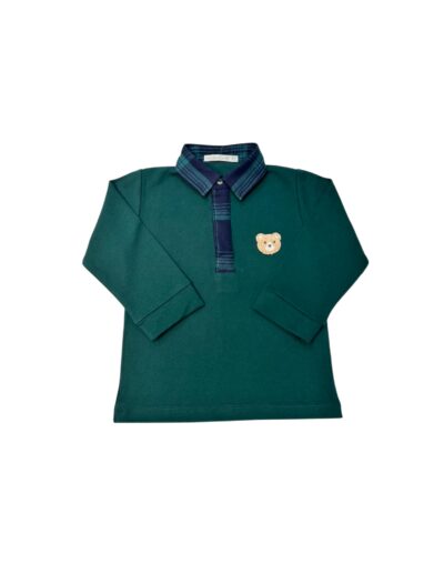 Camiseta Polo Patch Urso