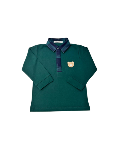 Camiseta Polo Patch Urso