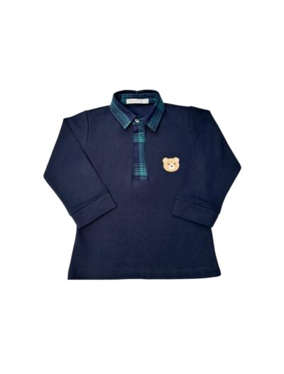 Camiseta Polo Patch Urso II