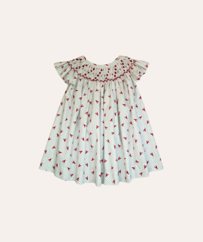 Vestido Russinho Póa Azul