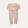 Conjunto Tricot 2 Peças Ursa Rosa