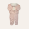 Conjunto Tricot 2 Peças Ursa Rosa
