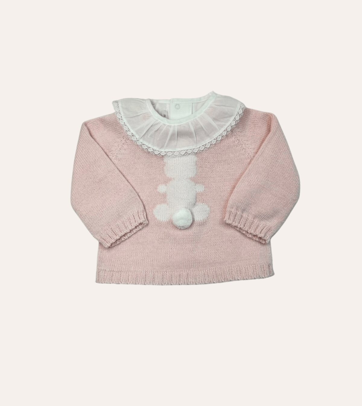 Conjunto Tricot 2 Peças Ursa Rosa - Imagem 3