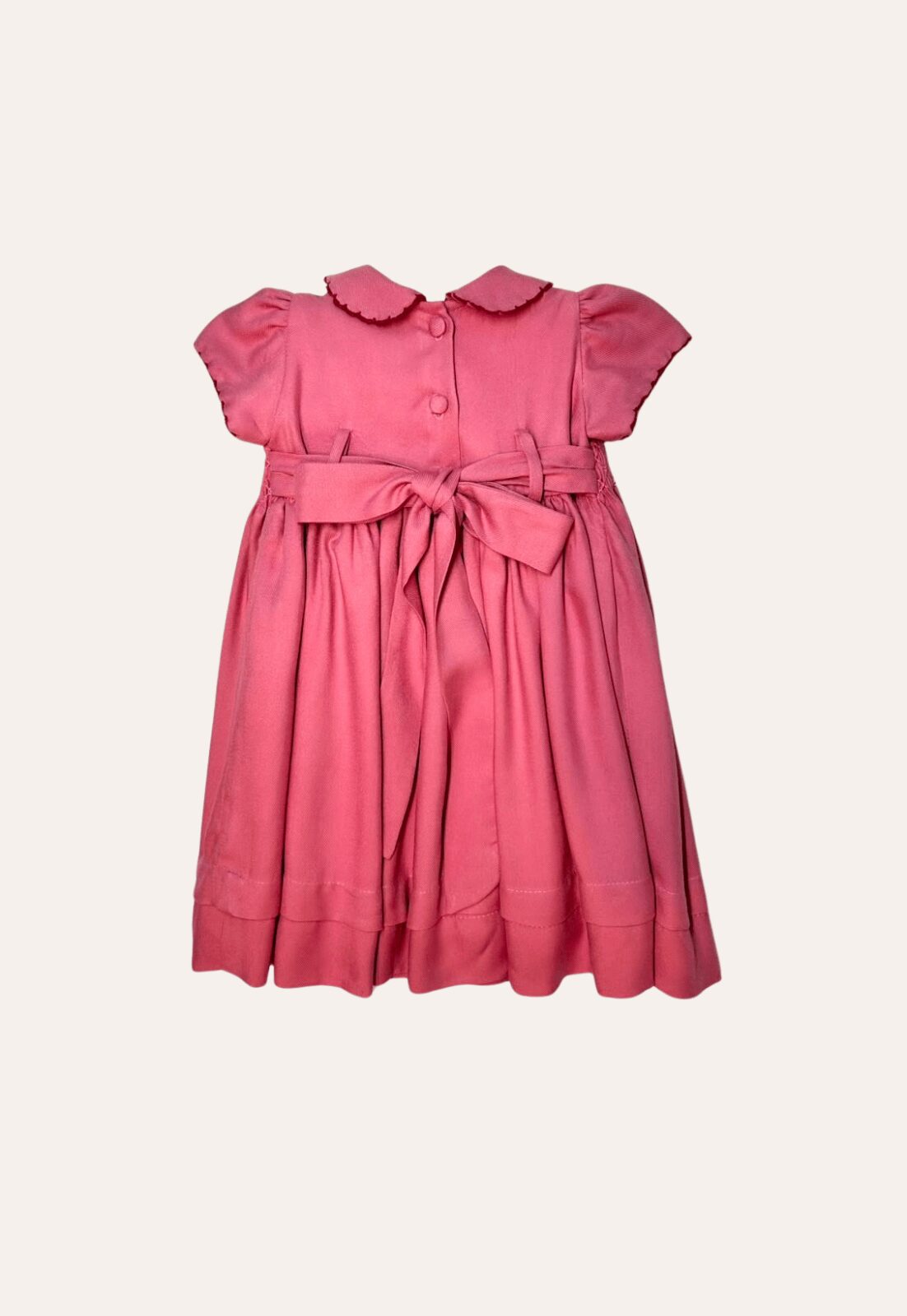 Vestido Smok Milano Goiaba - Imagem 3
