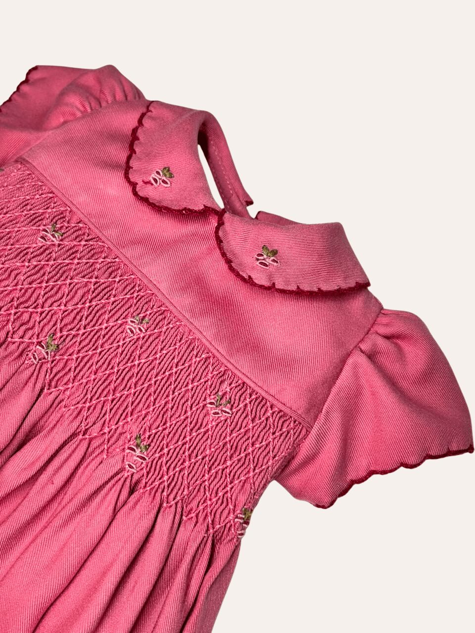 Vestido Smok Milano Goiaba - Imagem 2