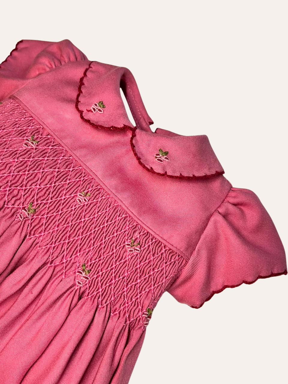 Vestido Smok Milano Goiaba - Imagem 2