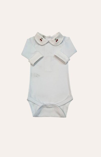 Body Gola Picueta Cereja Branco