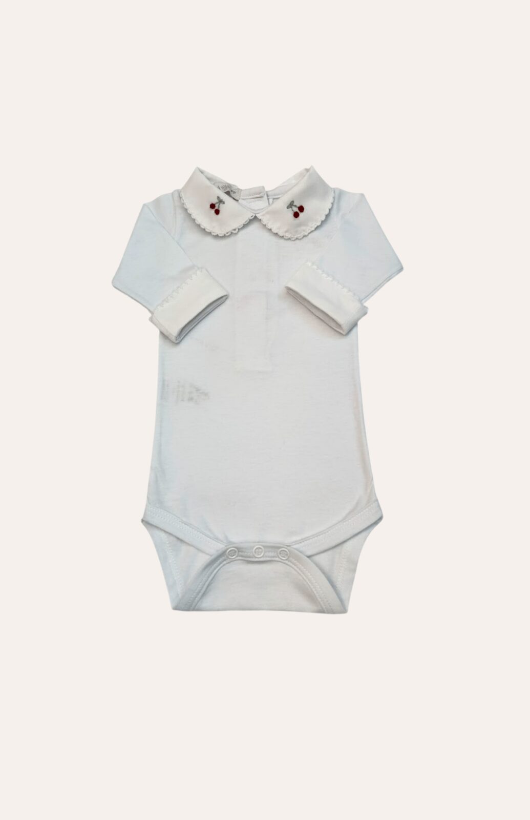 Body Gola Picueta Cereja Branco
