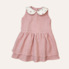 Jumper Anarruga Floral Pétalas Rosa