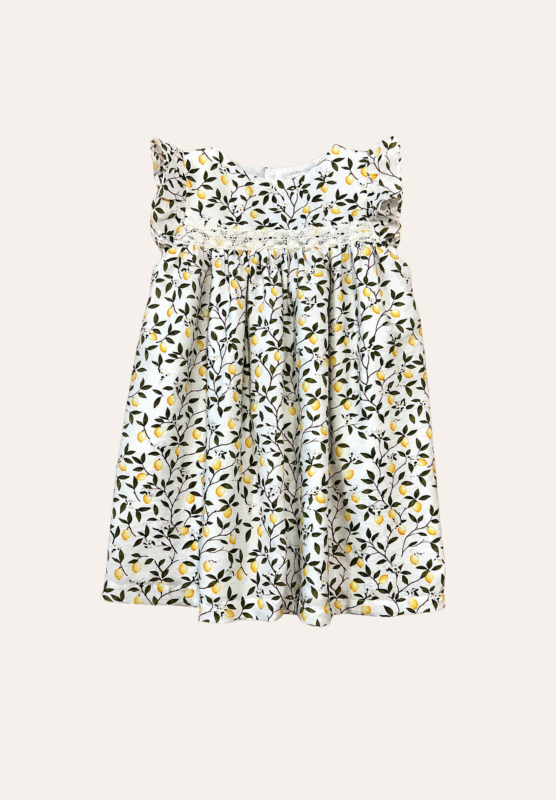 Vestido Limão Siciliano Branco