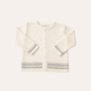 Cardigan Póa Pétalas Off White