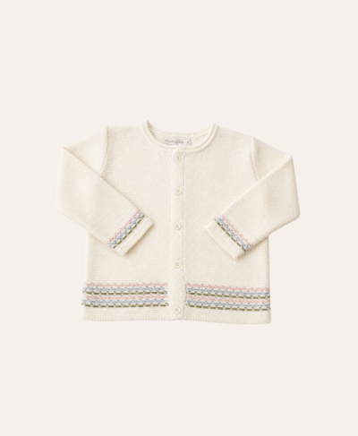 Cardigan Póa Pétalas Off White