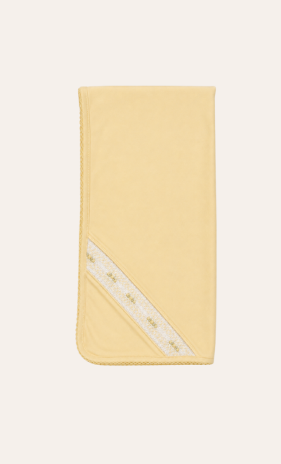 Manta Faixa Smok 3 Rococo Amarelo