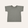 Camiseta Raglan Bolso Cinza