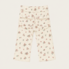 Calça Floral Pétalas Cru